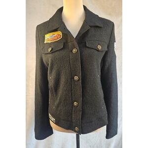 Montana Co Travel Gorpcore Jacket Patches Not All Those Who Wander Are Lost M